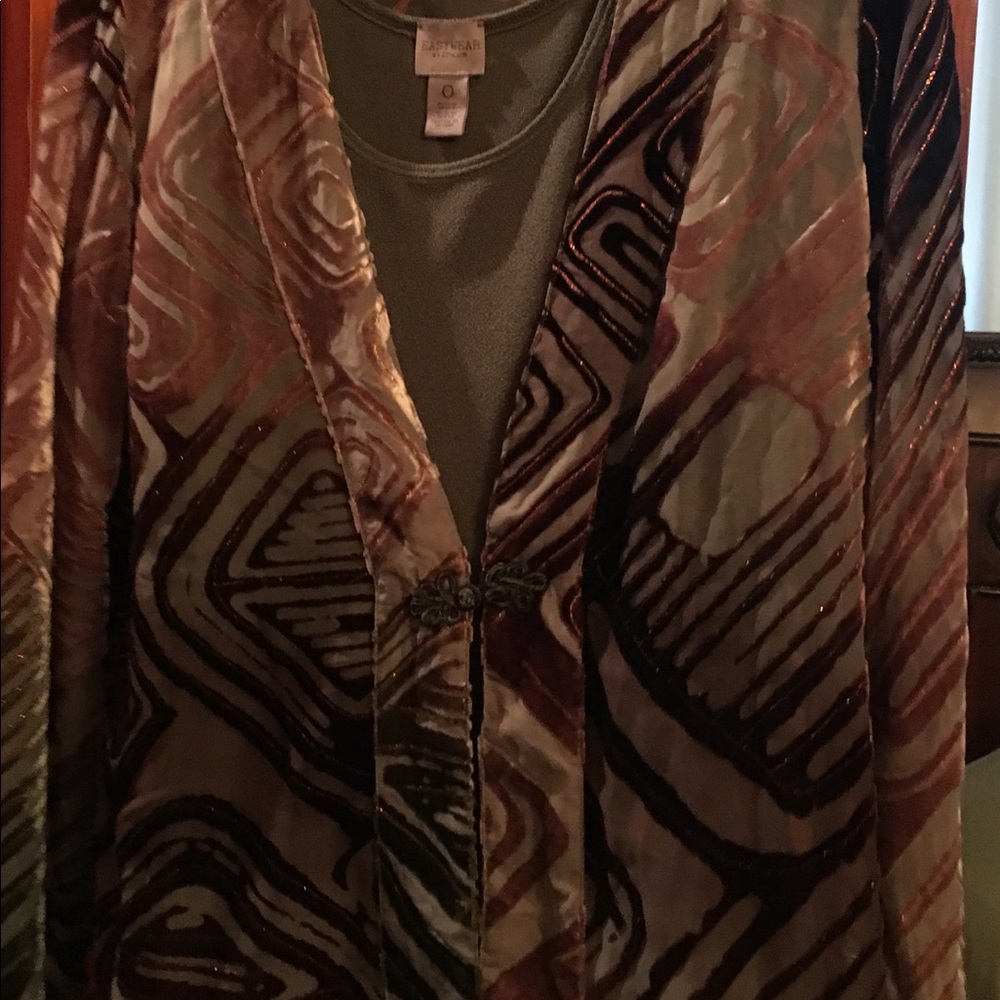Three piece lady’s pant suit